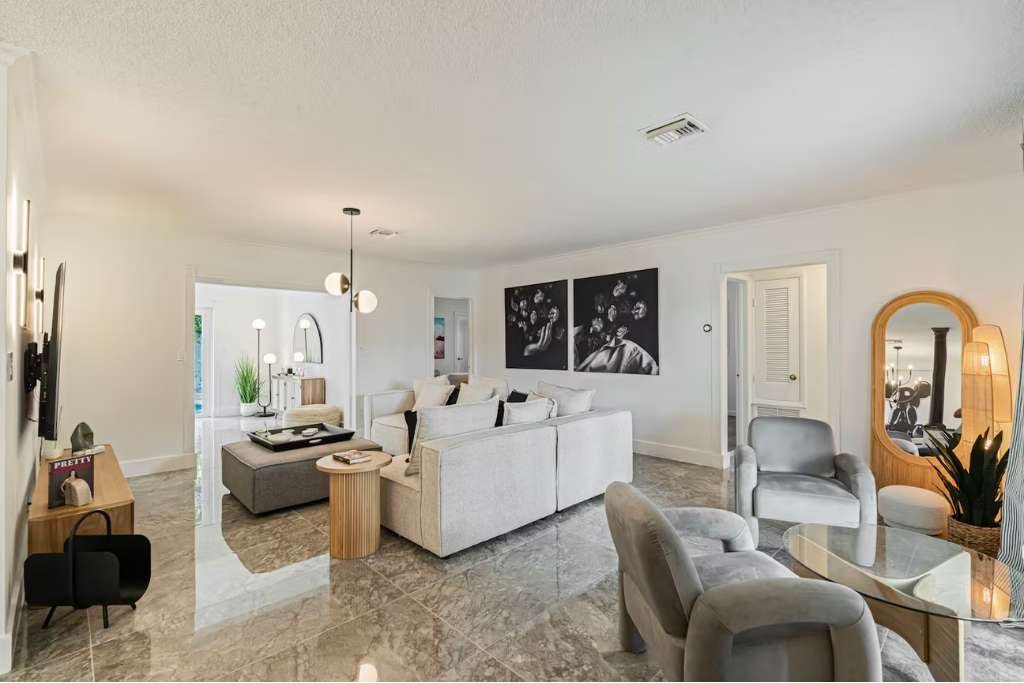 miami living room design service